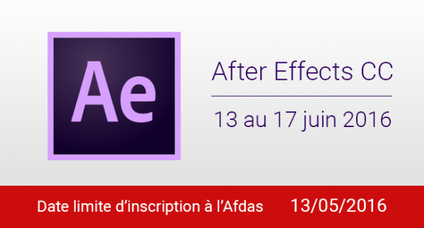 FORMATION AFTER EFFECTS CC