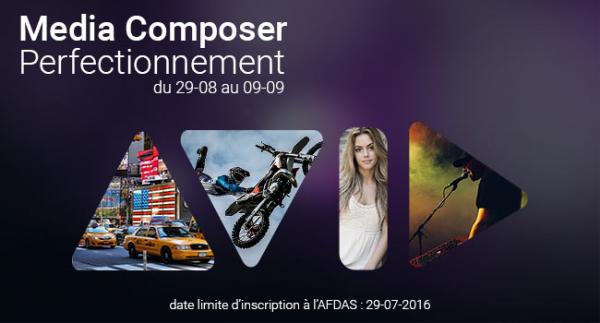 FORMATION AVID MEDIA COMPOSER PERFECTIONNEMENT