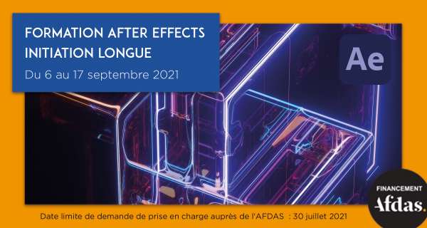 FORMATION AFTER EFFECTS INITIATION LONGUE